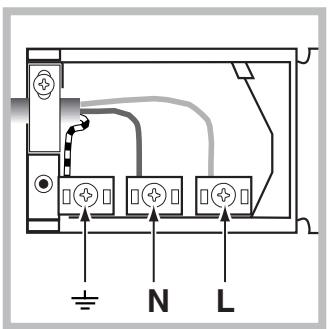 HOTPOINT-ARISTON FQ 99 GP 1 FHA ICE - Montaggio del cavo di alimentazione - 2
