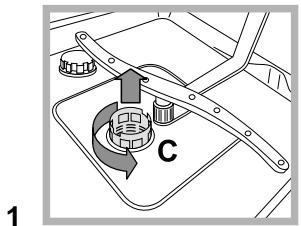 HOTPOINT-ARISTON LDF12314EEU - Reinigung der Filtersiebe - 1