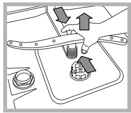 HOTPOINT-ARISTON LDF12314EEU - Nettoyer les bras de lavage - 2