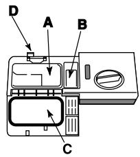 HOTPOINT-ARISTON LDF12314EEU - Carregar o detergente - 1