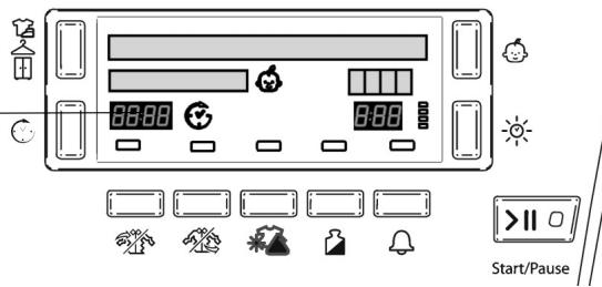HOTPOINT-ARISTON TCDG51XB - Delay and Time to End - 1