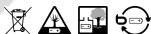 LISTO R-350 - PRECAUTIONS D'UTILISATION - 1