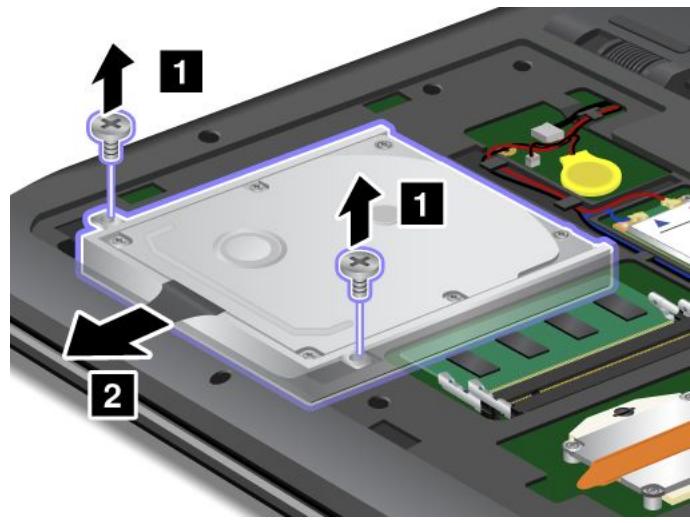 LENOVO THINKPAD EDGE E330 (NZSBKFR) - Remplacement de l'unité de disque dur ou de l'unité SSD - 2