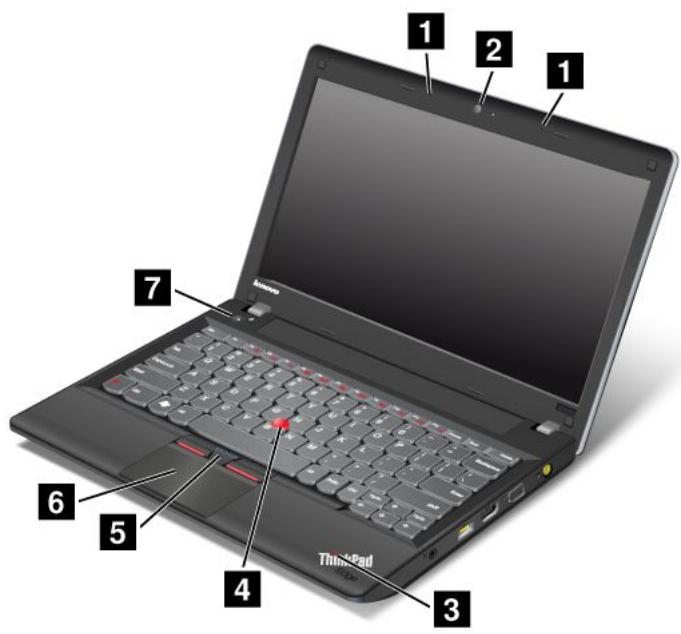 LENOVO THINKPAD EDGE E330 (NZSBKFR) - Vue avant - 1