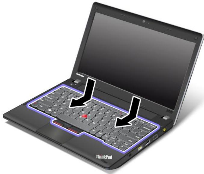 LENOVO THINKPAD EDGE E330 (NZSBKFR) - Installation du clavier - 3