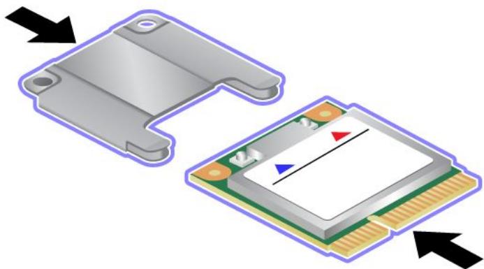 LENOVO THINKPAD EDGE E330 (NZSBKFR) - Pour remplaçer la carte de réseau etendu sans fil,procédez comme suit : - 5