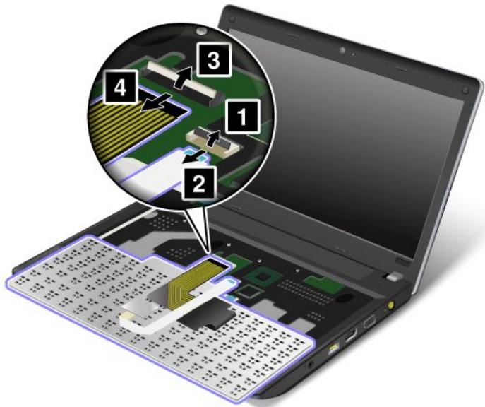 LENOVO THINKPAD EDGE E330 (NZSBKFR) - Retrait du clavier - 4