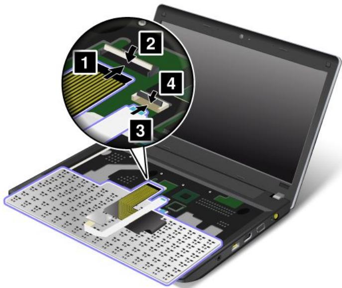 LENOVO THINKPAD EDGE E330 (NZSBKFR) - Installation du clavier - 1