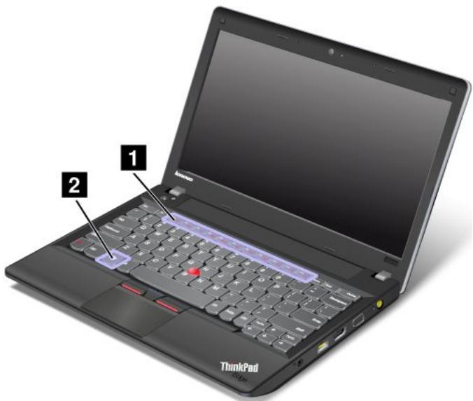LENOVO THINKPAD EDGE E330 (NZSBKFR) - Touches et boutons spéciaux - 1