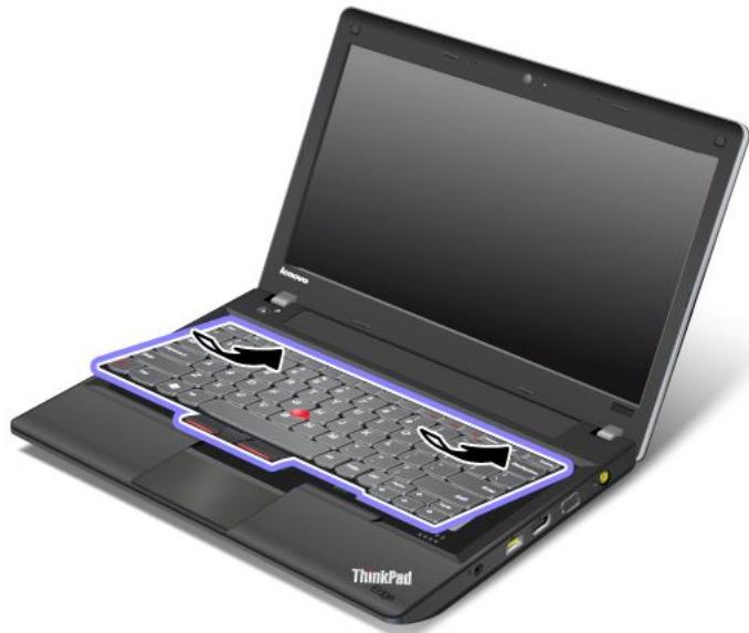 LENOVO THINKPAD EDGE E330 (NZSBKFR) - Installation du clavier - 2