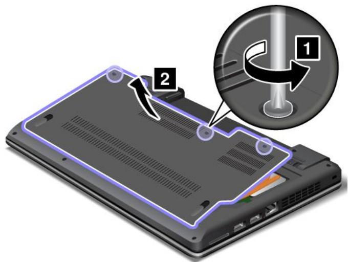 LENOVO THINKPAD EDGE E330 (NZSBKFR) - Remplacement de l'unité de disque dur ou de l'unité SSD - 1
