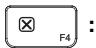 LENOVO YOGA 11 - MAS24FR - Touches de fonction du clavier - 8