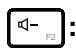 LENOVO YOGA 13 MAM44FR - Touches de fonction du clavier - 4