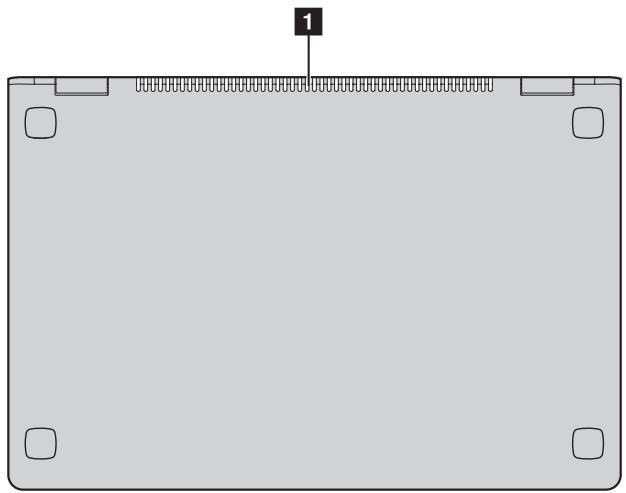 LENOVO YOGA 13 MAM48FR - Vue du dessous - 1
