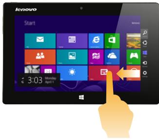 LENOVO IDEAPAD MIIX 2 10 POUCES - Tâches effectuées - 1