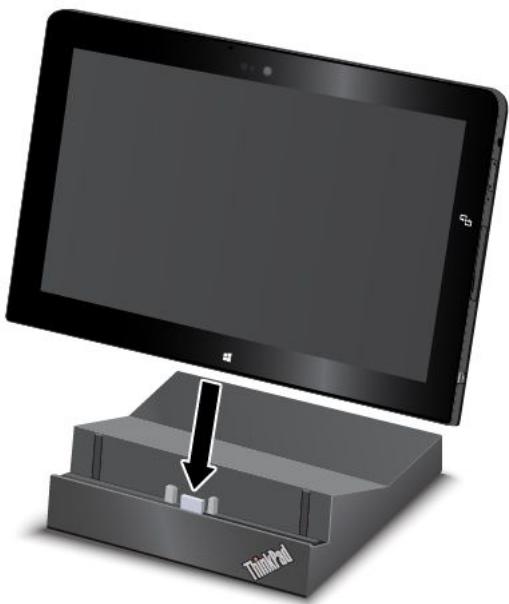 LENOVO THINKPAD 10 (20C1000MFR) - Utilisation de la ThinkPad Tablet Dock - 1