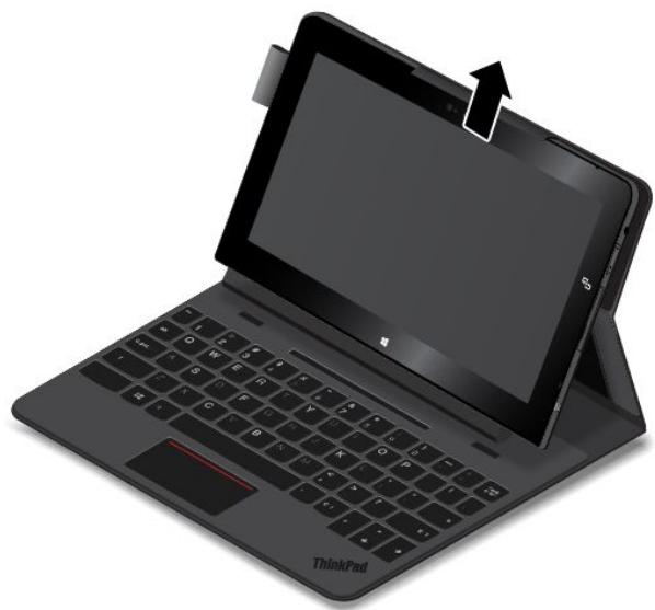LENOVO THINKPAD 10 (20C1000MFR) - Transport de la tablette dans l'étui - 1
