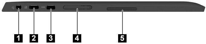 LENOVO MIIX 3-1030 (80HV0012FR) - Vue de gauche - 1