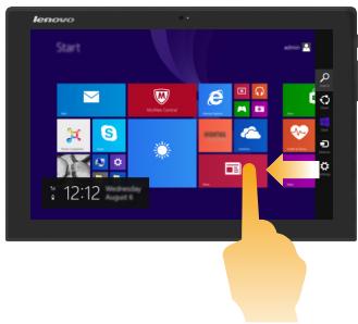 LENOVO MIIX 3-1030 (80HV0012FR) - Tâches effectuées - 2