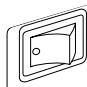 PFAFF ELEMENT 1080S - POWER/LIGHT SWITCH - 2