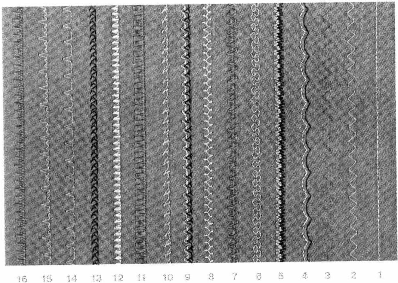 PFAFF 1222 - ORNAMENTAL-STITCH COMBINATIONS - 4
