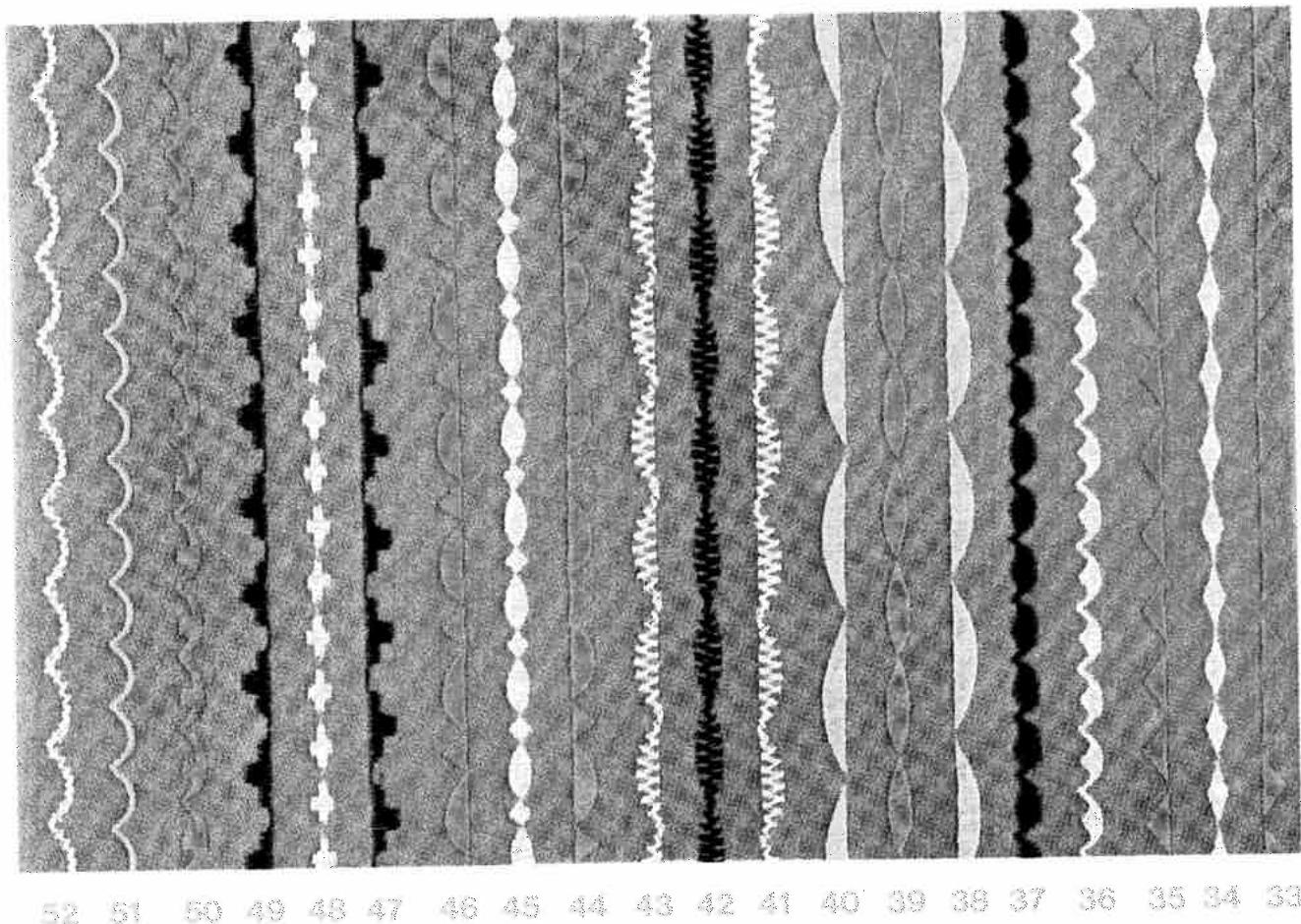 PFAFF 1222 - ORNAMENTAL-STITCH COMBINATIONS - 5