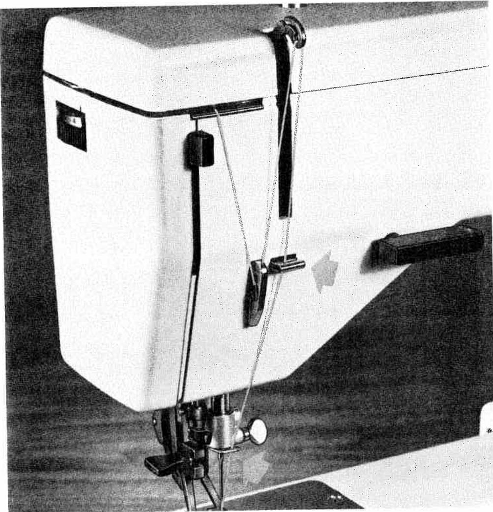 PFAFF 1222 - ... to wind the bobbin and disengage the sewing mechanism: - 7