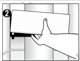 DAEWOO FRN-U21D3CI - Remplacement des lampes du congélateur - 2