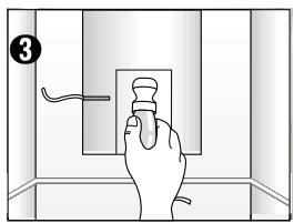 DAEWOO FRN-U21D3CI - Remplacement des lampes du congélateur - 3
