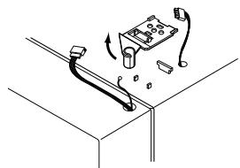 DAEWOO FRN-U21D3CI - Démontage de la porte du réfrigérateur - 3