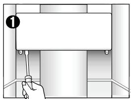 DAEWOO FRN-U21D3CI - Remplacement des lampes du congélateur - 1