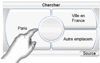 HARMAN KARDON GPS-200 (GER - SAISIE D'UNE ADRESSE DE RUE - 1