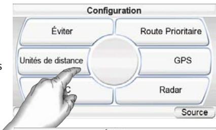 HARMAN KARDON GPS-200 (GER - Modification des paramètres de navigation - 1