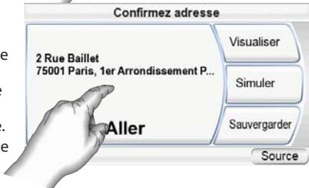HARMAN KARDON GPS-200 (GER - NAVIGATION VERS UN CODE POSTAL: - 5