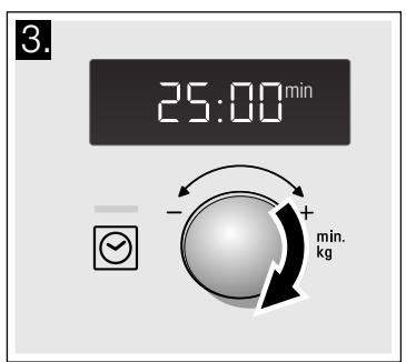 NEFF H11WE60N0 - Esempio: 360 W, 25 minuti - 2