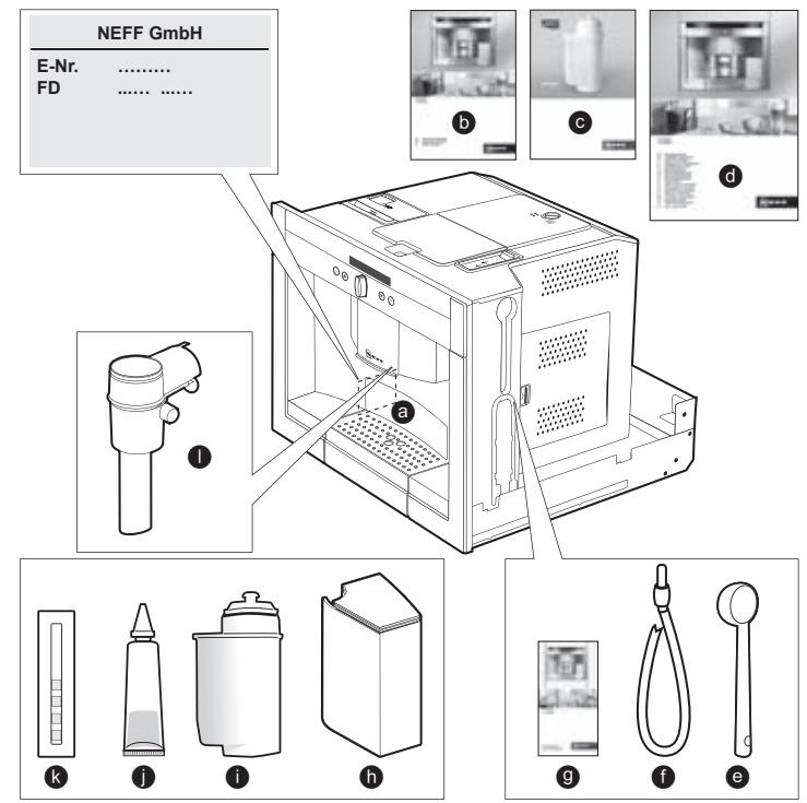 NEFF C77V60N2 - Contenu de l'emballage (voir page 61) - 1