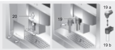 NEFF C77V60N01 - Cleaning the milk system: - 1