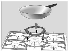 NEFF T66M66N0 - Zusatzrost Wok - 1