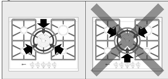 NEFF T66M66N0 - Switching on manually - 2