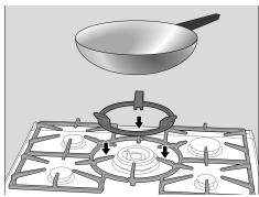 NEFF T66PS61X0 - Zusatzrost Wok - 1