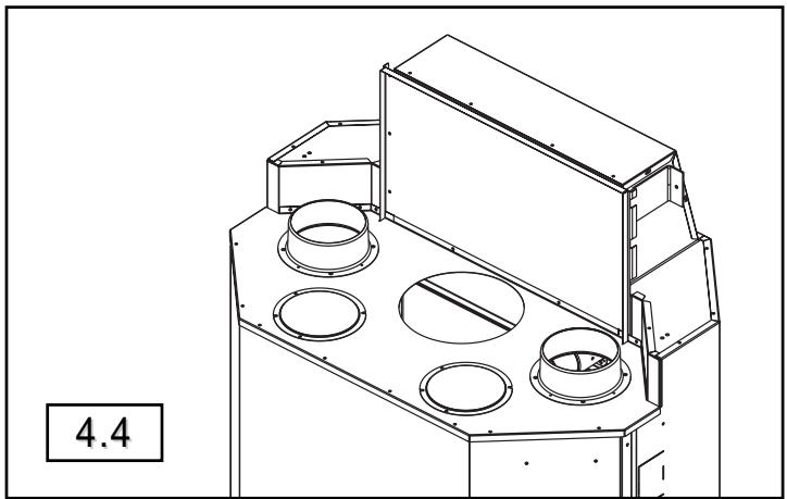 SUPRA CRISTAL 401 A-PACK N - ASSEMBLAGE DU DÉFLECTEUR - 2
