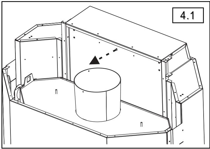 SUPRA CRISTAL 401 A-PACK N - INSTALLATION DU FOYER - 1