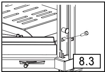SUPRA CRISTAL 401 A-PACK N - Demontage de la porte (si nécessaire) - 1