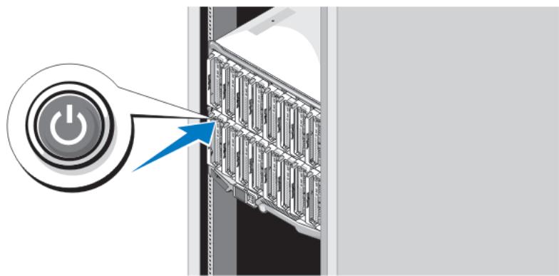 DELL POWEREDGE M820 - Mise sous tension des lames - 1