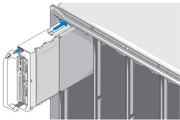 DELL M710HD - Installation d'une lame demi hauteur ou pleine hauteur - 2