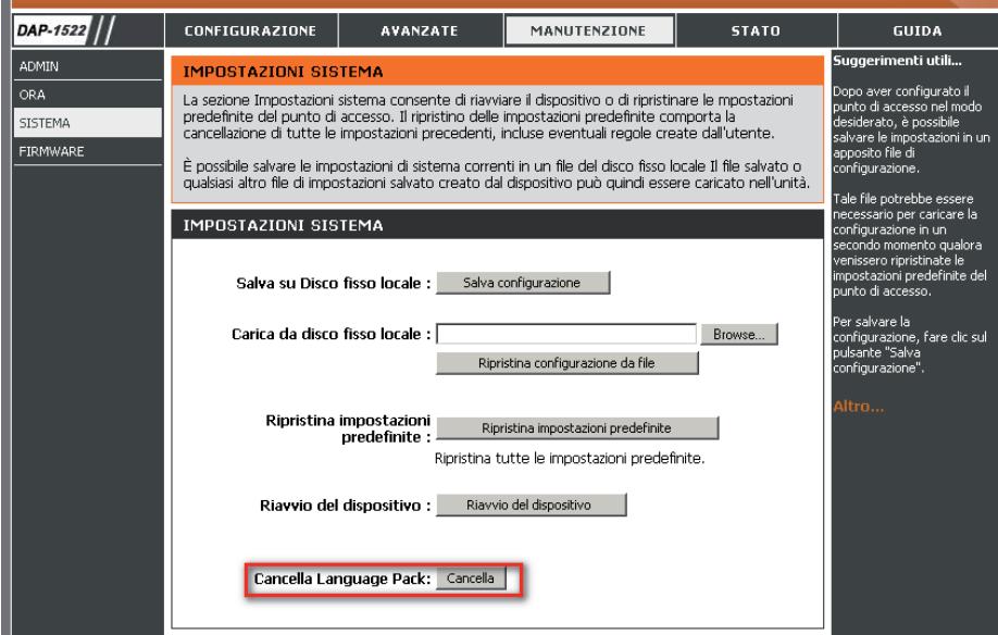 D-LINK DAP-1522 - Pack linguistique - 5