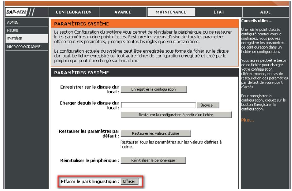 D-LINK DAP-1522X2 - Pack linguistique - 4