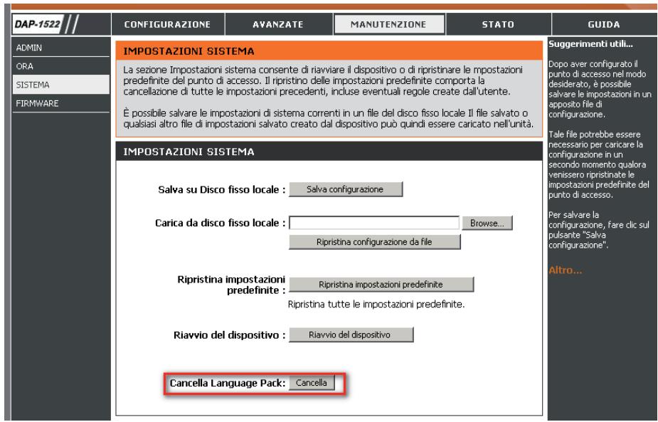 D-LINK DAP-1522X2 - Pack linguistique - 5