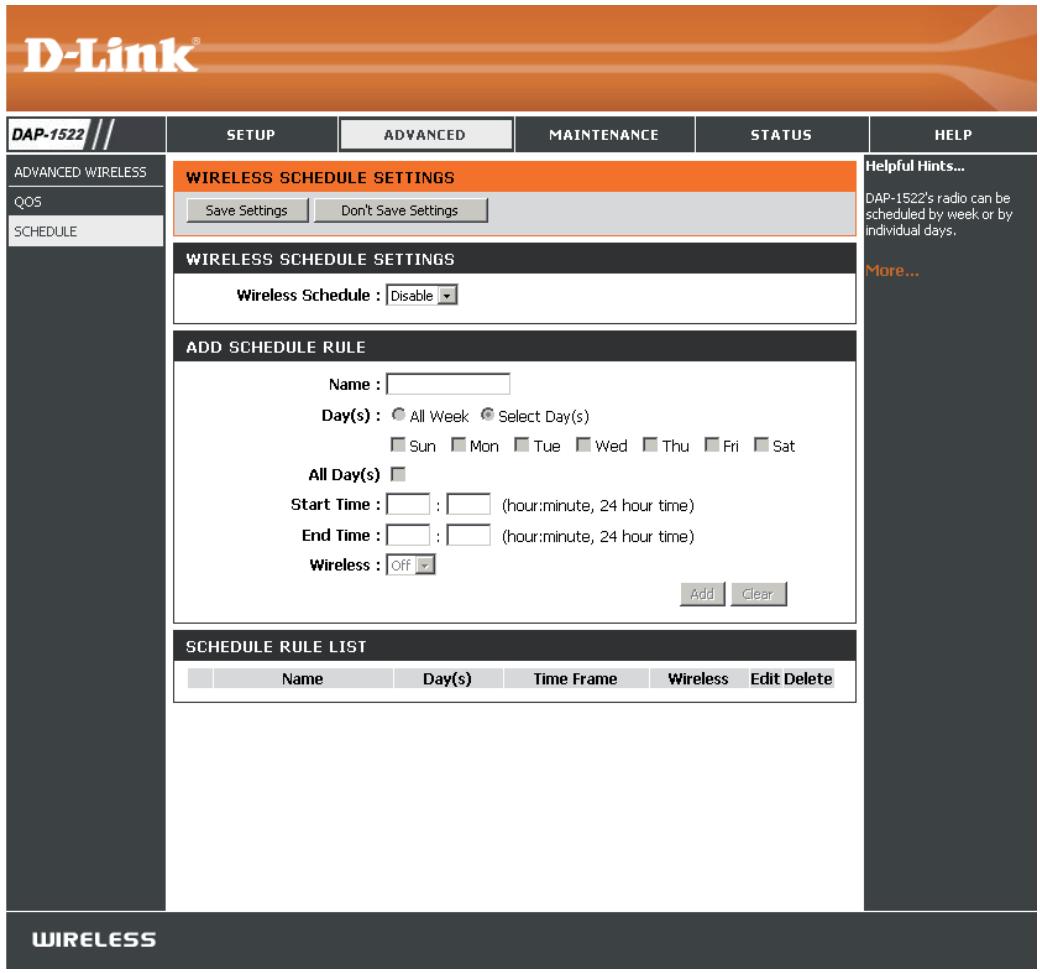 D-LINK DAP-1522X2 - Calendar - 1