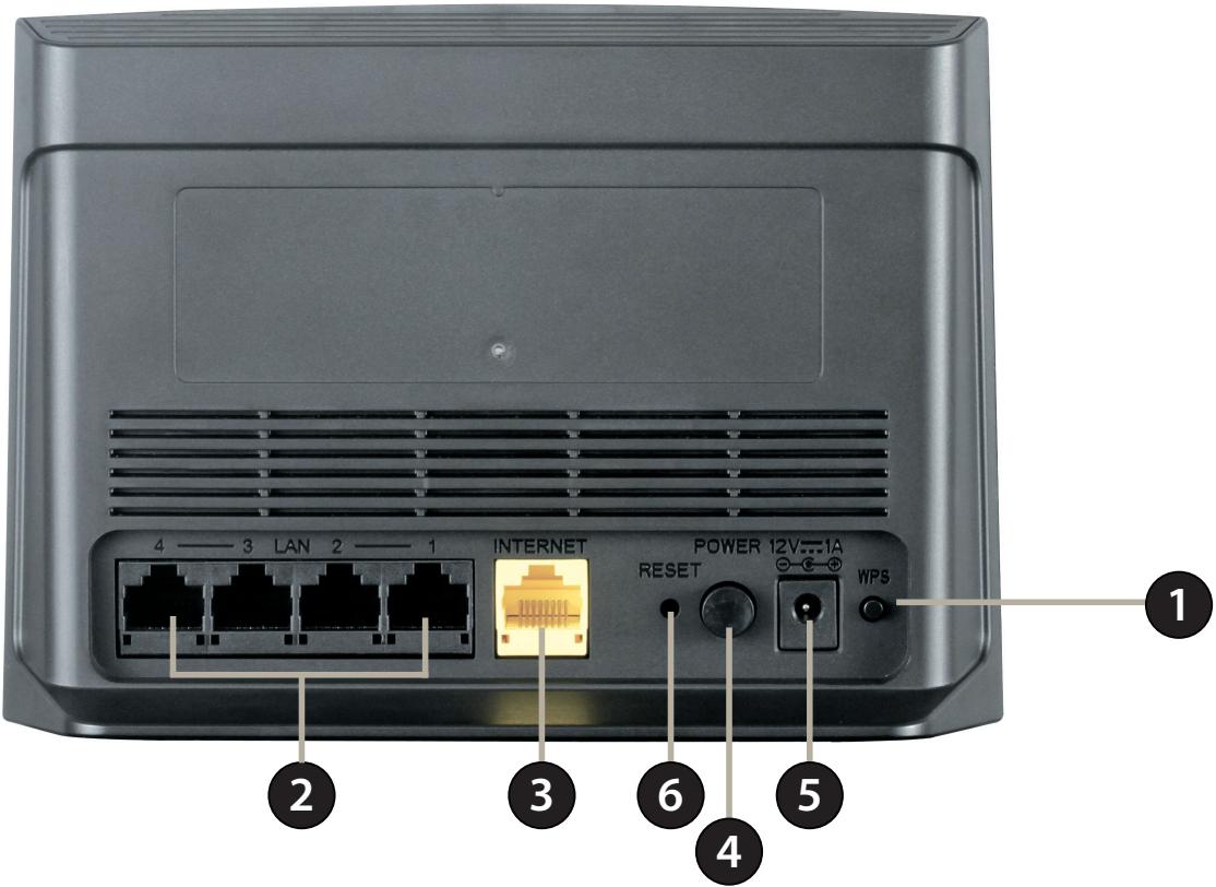 D-LINK DIR-810 L - Connexions - 1